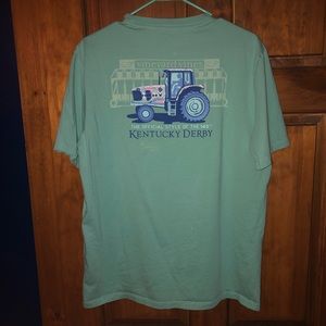 Green Kentucky Derby Medium VineyardVines T-shirt